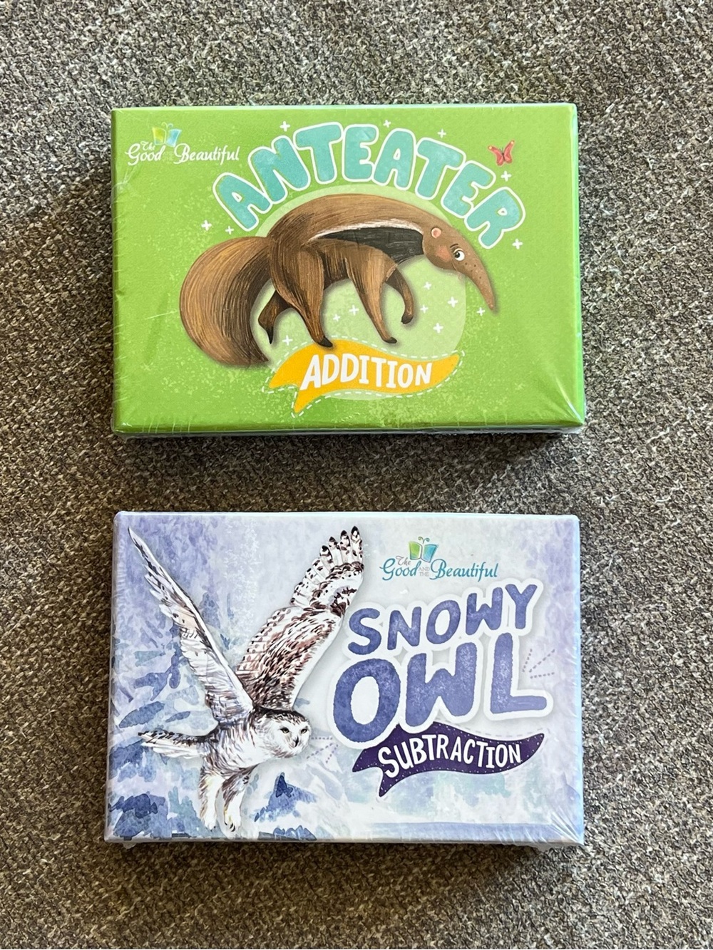 The Good and the Beautiful Anteater Addition & Snowy Owl Subtraction